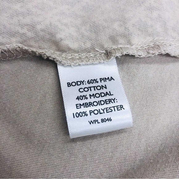 INC International Concepts Tan White Mosaic Print Tunic - Picture 13 of 16